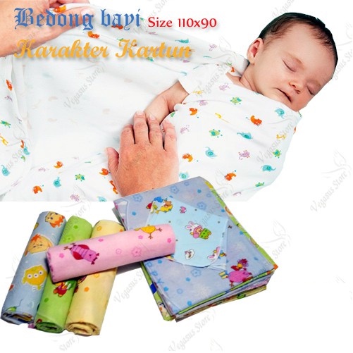 Kain Bedong Bayi Ukuran Jumbo 100x90cm dan 90x90cm