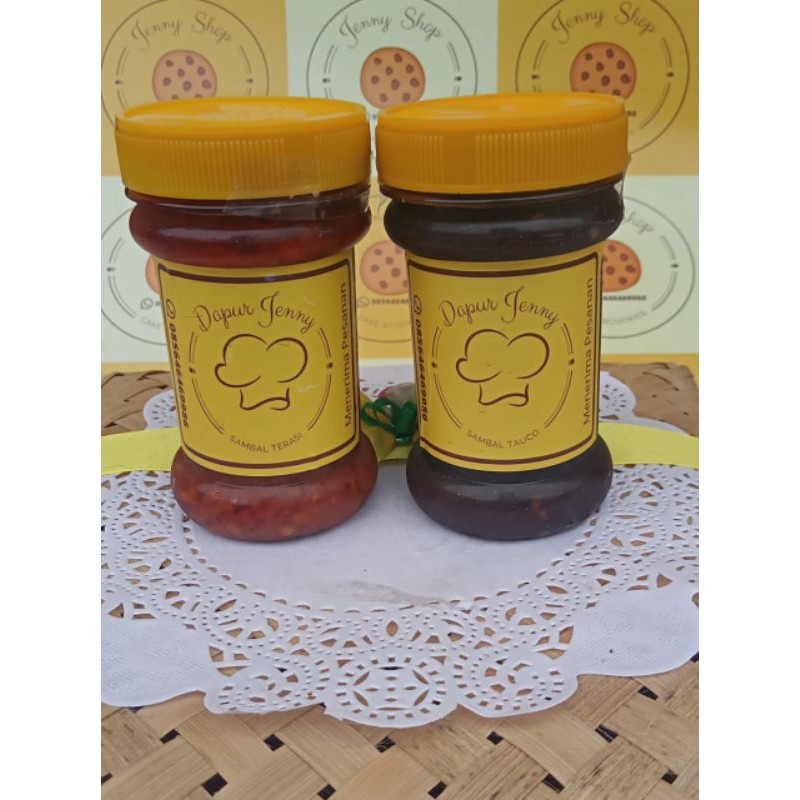 

sambal tradisional khas Jombang , Tahuco hitam dan sambal terasi