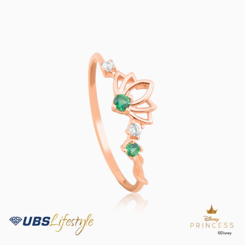 CINCIN EMAS UBS DISNEY PRINCESS JASMINE - ROSE GOLD - CCY0069