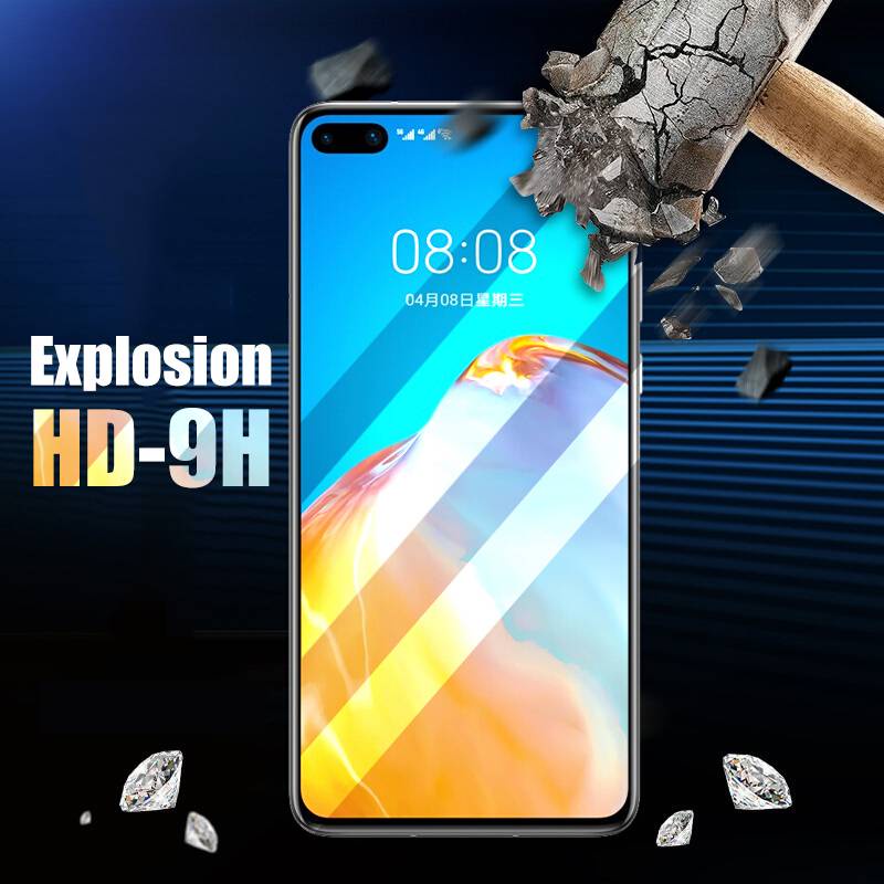 9D Full Cover Protective Glass For Huawei P30 P40 P20 Lite Pro Screen Protector Mate 20 30 Lite P Smart 2019 Z 2021 Glass