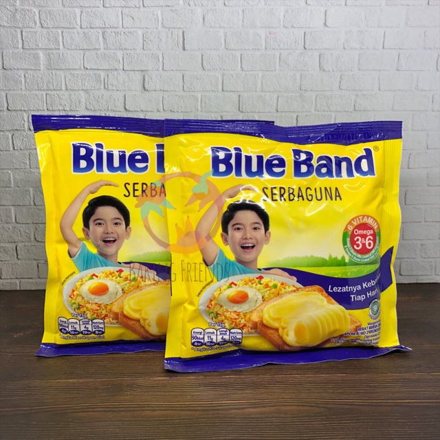 

BLUE BAND MENTEGA SERBAGUNA 200GR/BLUEBAND MARGARIN SACHET 200 GRAM