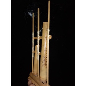 ✅ COD ✅ ANGKLUNG BAMBU SATUAN HIASAN MEJA / MAINAN ANAK-ANAK Angklung anak mainan alat musik tradisi