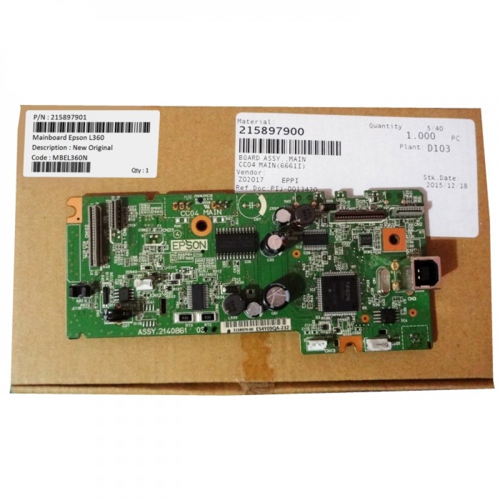 Mainboard Printer Epson L360 L210 l220 L350 L380 L110 L310 L300 Logic Board Motherboard Original