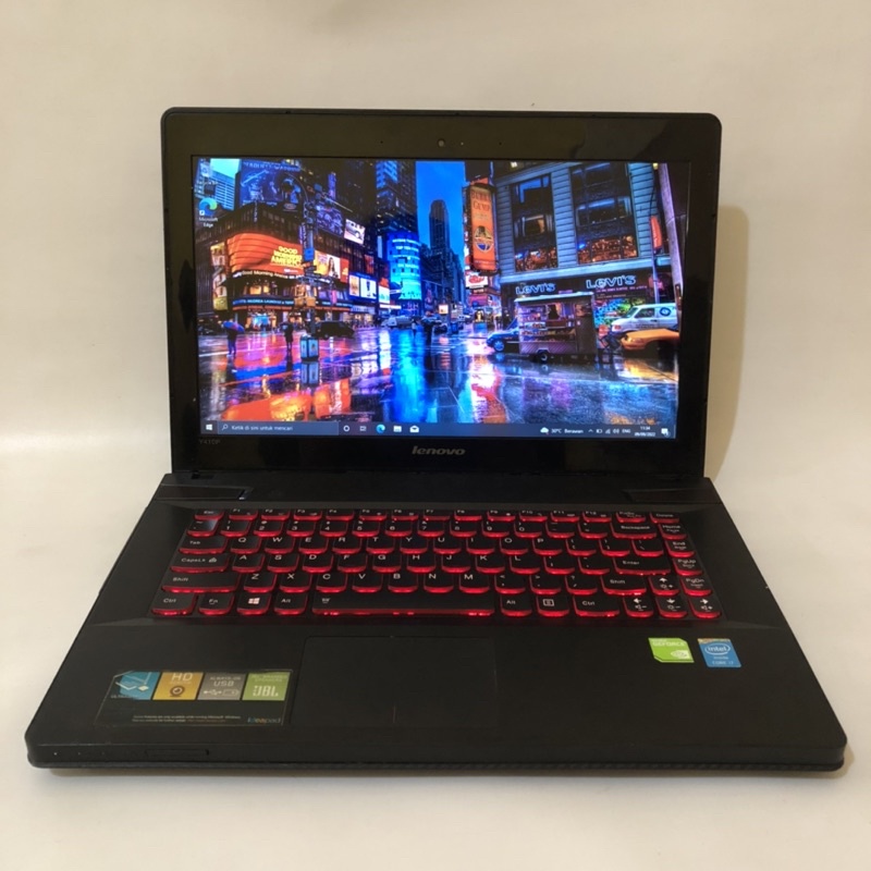 Laptop Gaming - Lenovo Y410p - Core i7 gen 4 - 8Core - Nvidia DDR5 - Ram 16GB