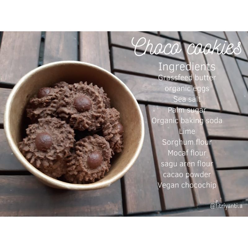 

Choco cookies gluten free (pre-order)