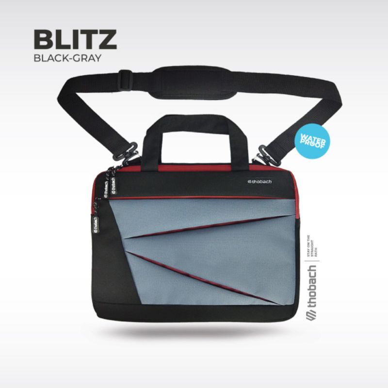 THOBACH-LAPTOP BAG WATERPROOF BLITZ TAS LAPTOP SELEMPANG