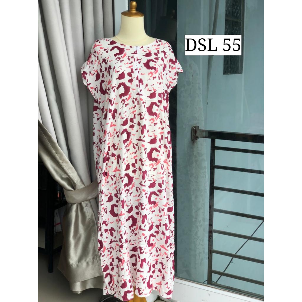 Daster long Tunik Long Rayon Motif (part 1)