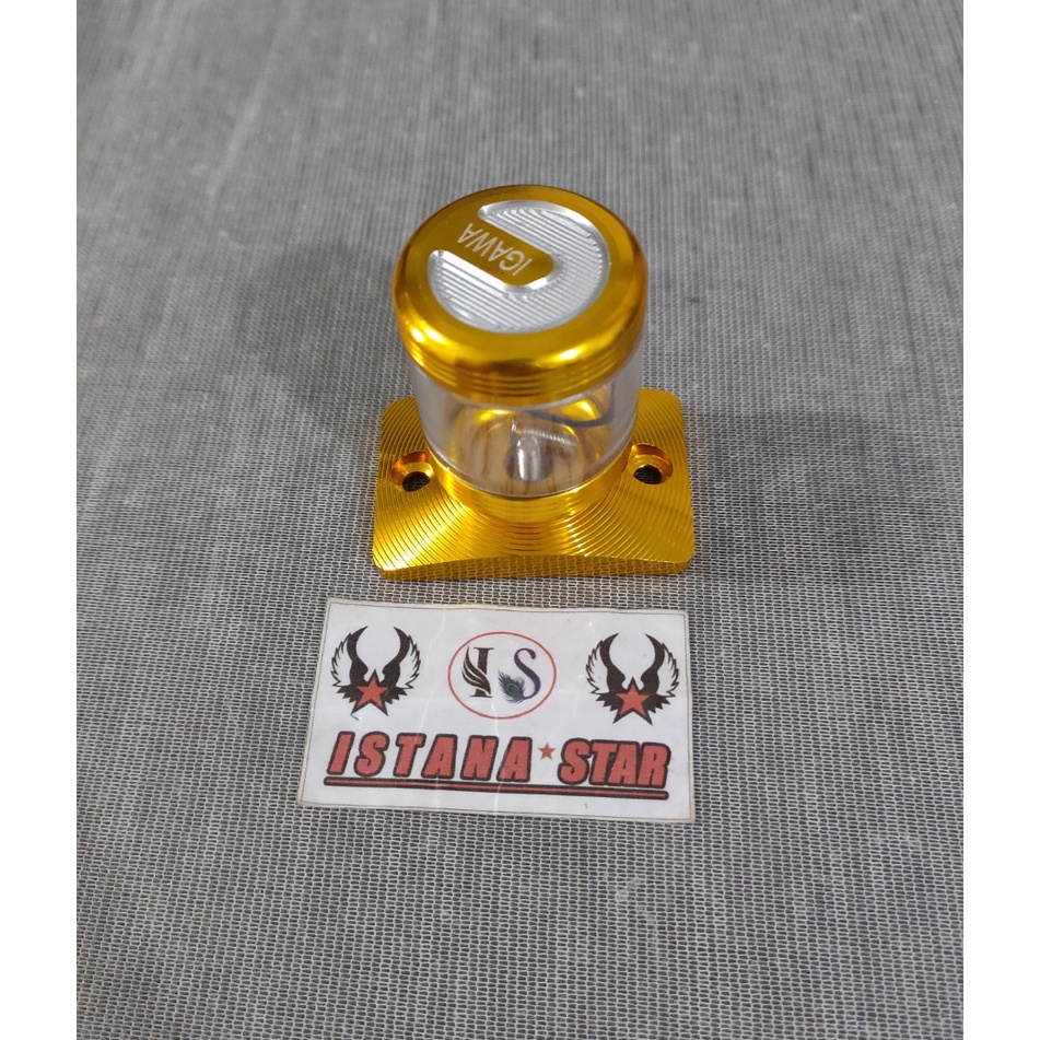 Handle Rem Kopling+tutup minyak+grip ring cnc Variasi Vixion Rx King 1 PAKET/emas