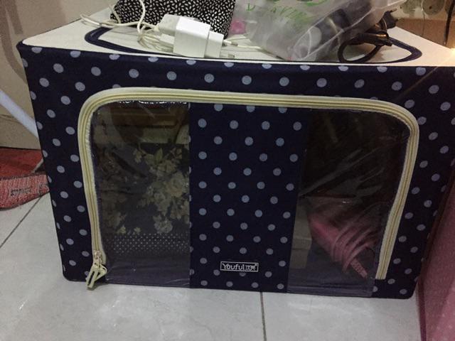 Storage Box 66 Liters Frame Baja Double Zipper Large Box 66l