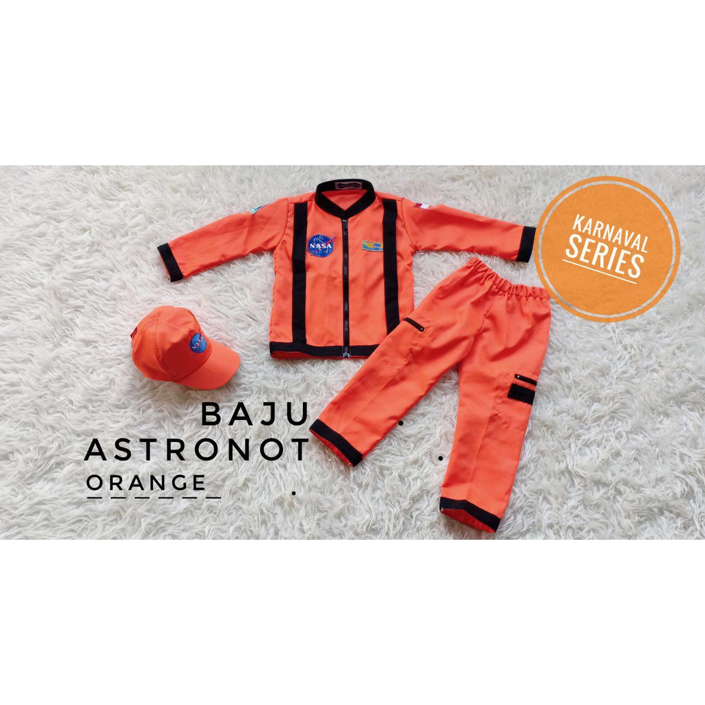 Baju Astronot/Setelan Baju Astronot Anak dan Dewasa