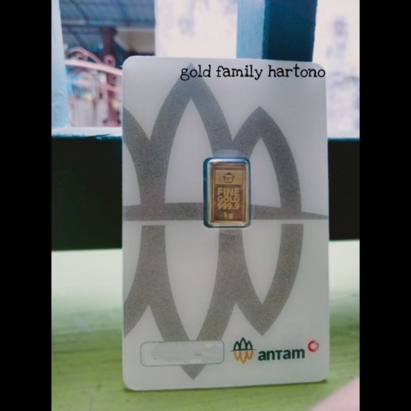 Antam 1 gr Certy Eye Logam Mulia Emas 24 karat emas batangan emas murni aksesoris
