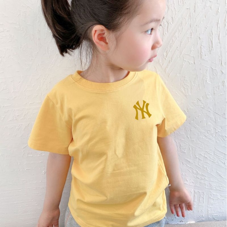 Kaos Anak NY GOLD Kaos Oblong Anak Usia 2-10th Atasan Anak Unisex