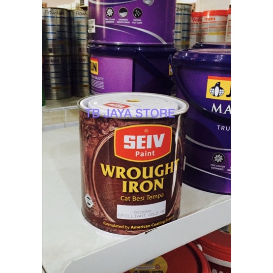 SEIV CAT BESI TEMPA SEIV BRILLIANT GOLD METALLIC DC 0009 (1L)