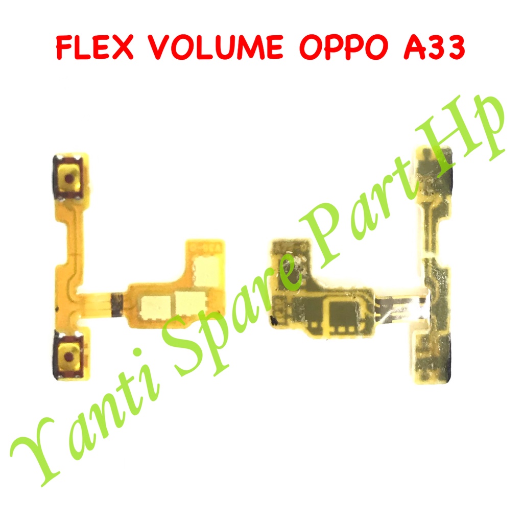Flexible Volume Oppo A33 Original Terlaris New