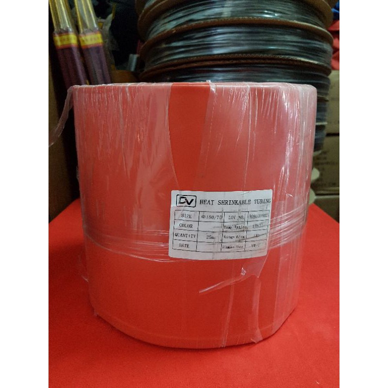 HEATSHRINK 150mm Warna Warni LENGKAP Ecer, Selongsong Selang Bakar (1 Meter)