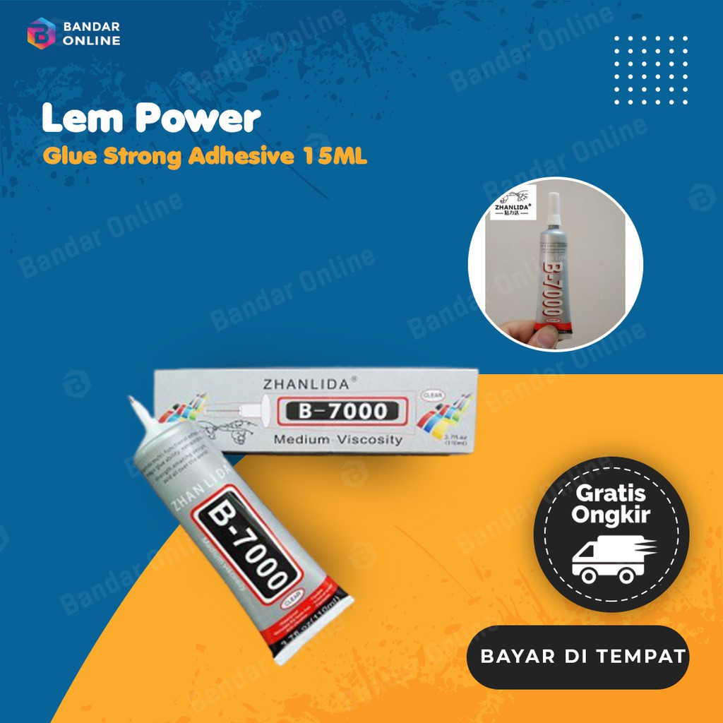 

DISKON Lem Reparasi Smartphone Power Glue Strong Adhesive 15ML