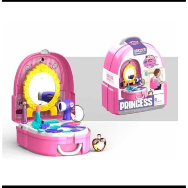 

Mainan Anak Toy Addict Back Pack Series Beauty Dresser Makeup Pink Diskon