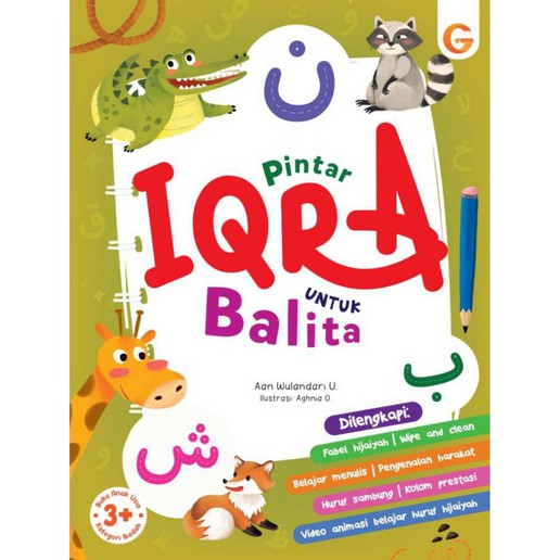 Boardbook Anak - Pintar Iqra Untuk Balita