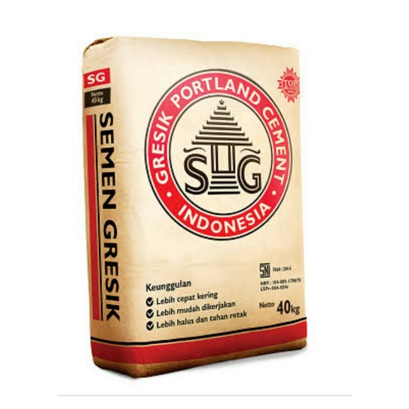 Semen gresik 40 kg untuk pembelian/ 100 zak/hrg/zak