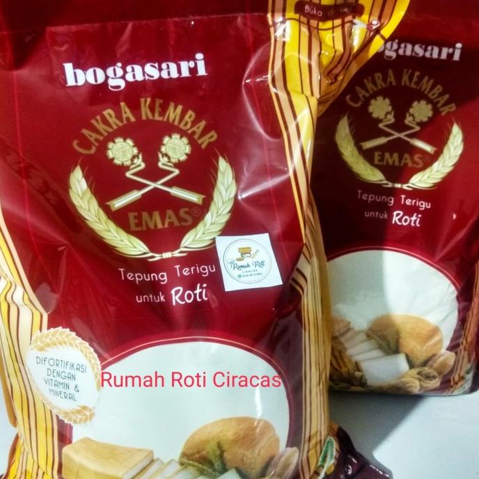 

[COD] TEPUNG CAKRA KEMBAR EMAS 5KG PREMIUM TERIGU 5 KG PROTEIN TINGGI [COD]