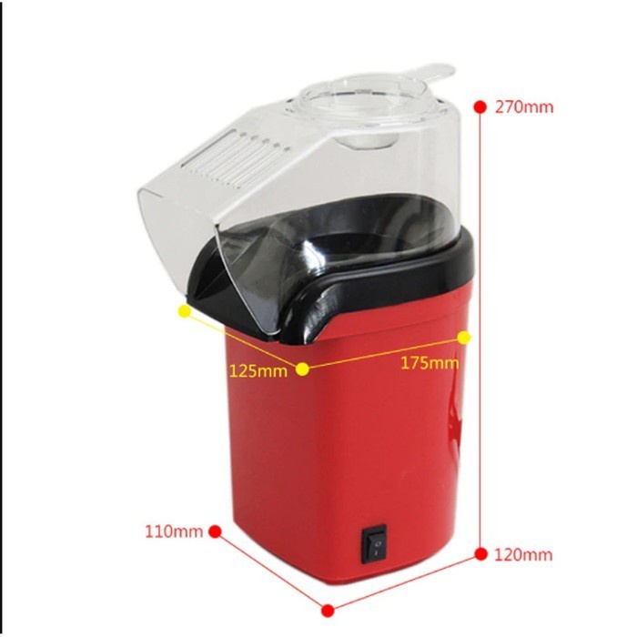 POPCORN MAKER MINI MESIN ALAT PEMBUAT POPCORN PM1200 OIL