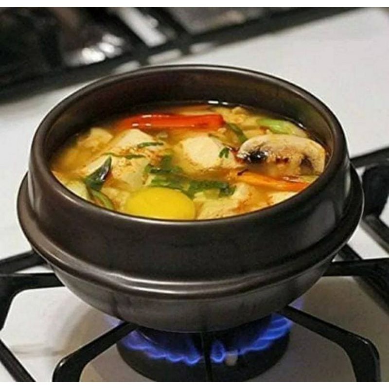 Jual Korean Dolsot Ddukbaegi Hot Pot Claypot Hotpot Bibimbap Korea