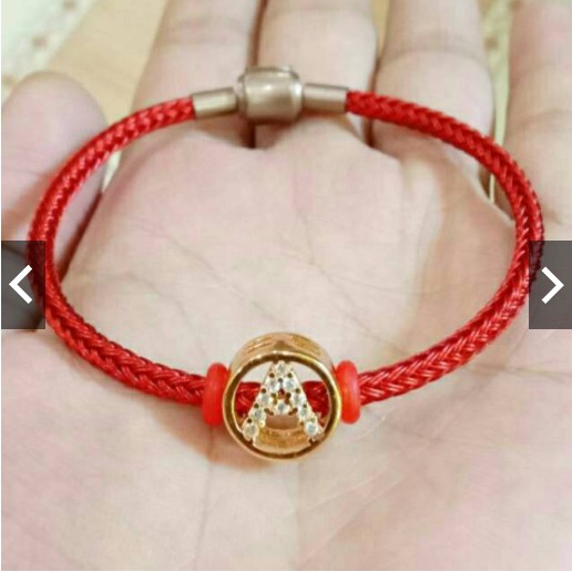 Fifi Fashion Gelang tali kawat wanita 3mm