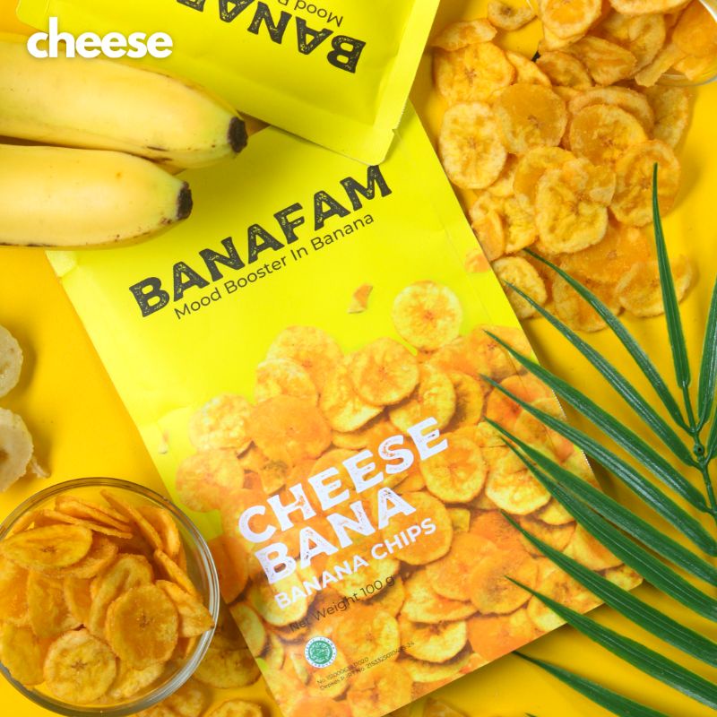 

Banafam - Banana Chips Cheese Keripik Pisang Rasa Keju