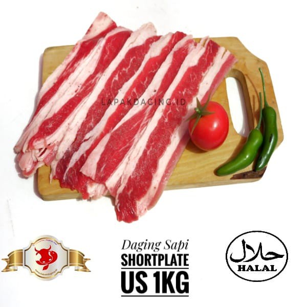 

Daging Sapi Shortplate US Slice 1kg