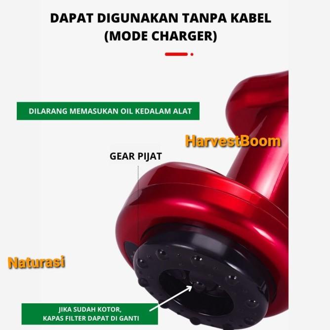 Alat Bekam Kop Cupping Kerokan Listrik Alat Penghangat Pijat Tubuh