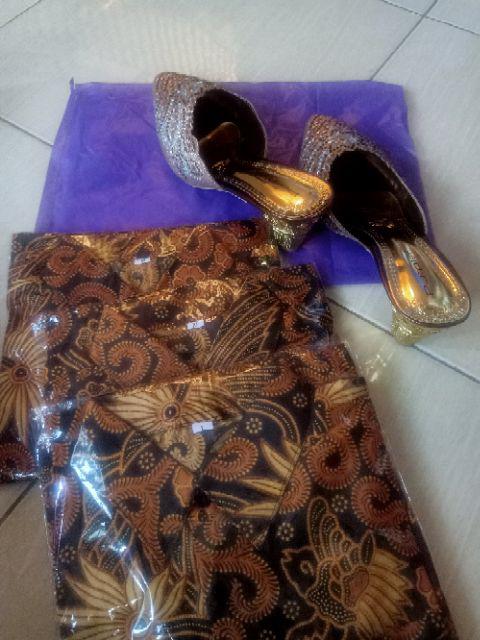 Batik Couple Sania Ruffle Batik Couple Keluarga