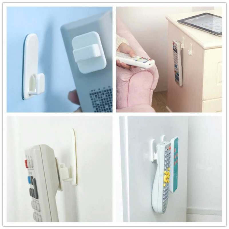 Rak Gantungan Dinding Hook Wall Hanger Organizer Adhesive Remot TV AC