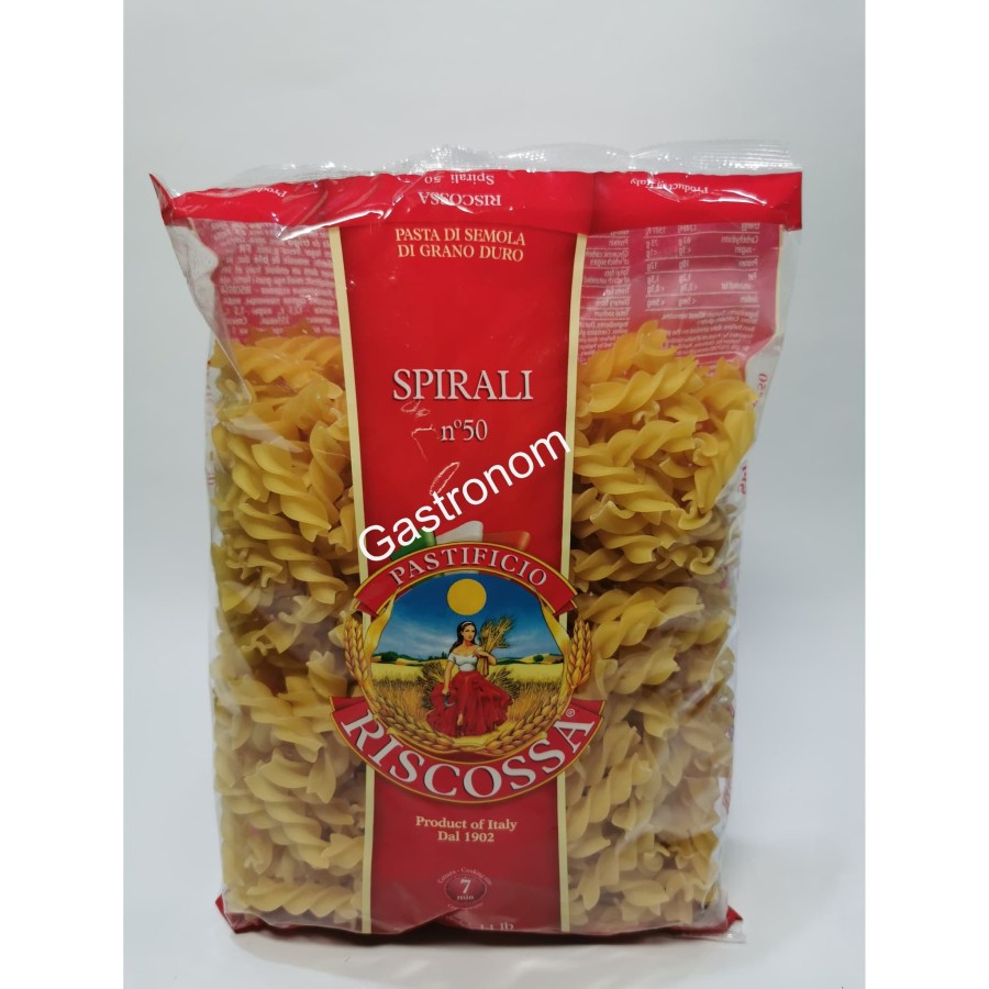 

Pasta Spiralli Riscossa 500gr