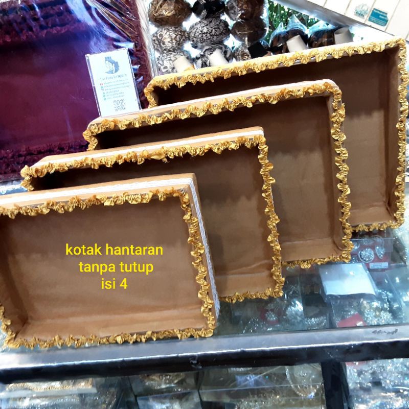 Kotak Hantaran Buka Tanpa Tutup