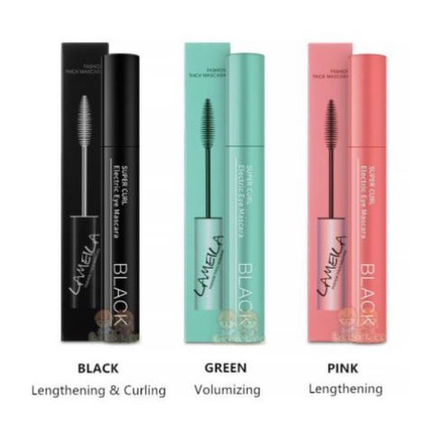 ELECTRIC EYE MASKARA LAMEILA Mascara 3D Keriting Tebal Tiga Warna Mascara BULU MATA LENTIK TEBAL CURLY