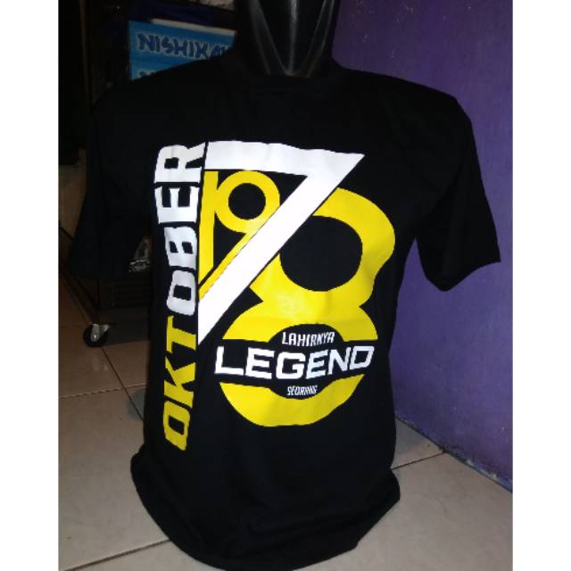 Kaos distro Oktober T-SHIRT BULAN  OKTOBER