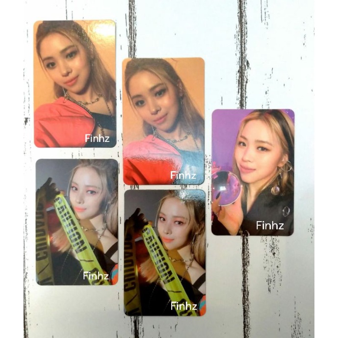 ITZY Ryujin Guess Who Photocard