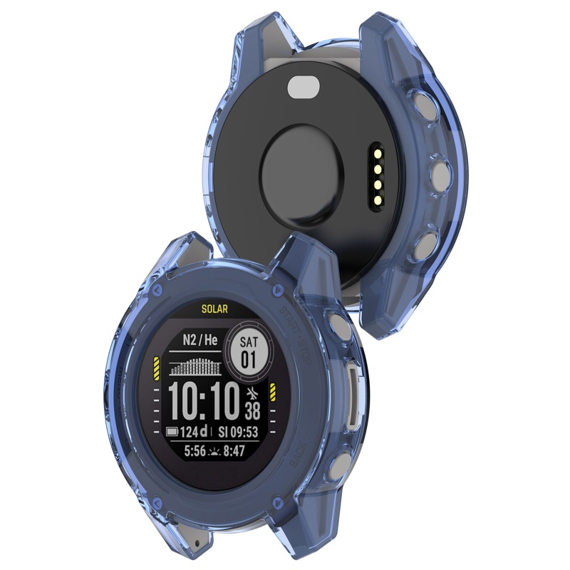 Btsg TPU Pelindung Untuk Case Watch Screen Protector Cover Untuk GarminDescent G1 Lembut Untuk Shell Untuk Perlindungan Lengan Rumah