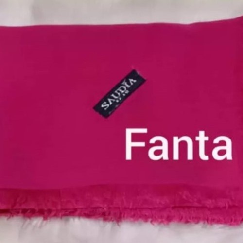 kerudung jilbab / hijab segi empat bahan katun saudia rawis tebal merk saudia bisa untuk anak sekola