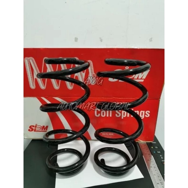 coil spring per keong belakang honda jazz idsi vtec new city set 2pc