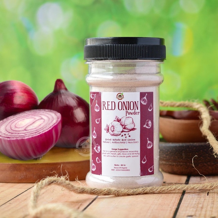 

vd2011c House Of Organix Red Onion Powder 80 Gr Fsfs201