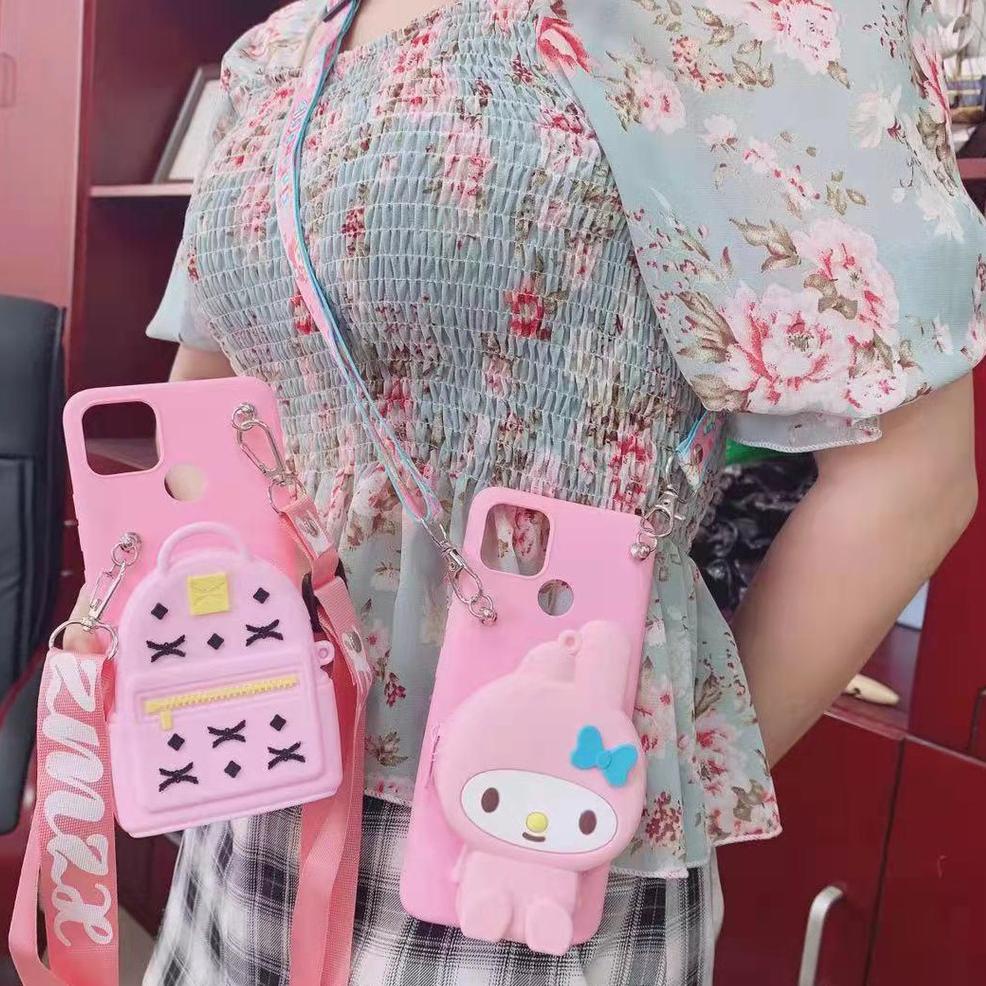 CASE TAS SLEMPANG DOMPET +TALI INFINIX SMART 5 / SMART 4 / HOT 10 / HOT 10 PLAY / HOT 9 / HOT 9 PLAY