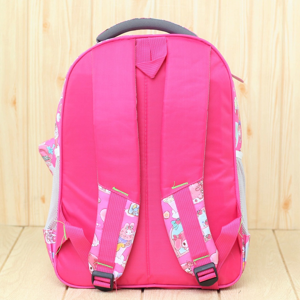 Ransel Anak Perempuan Tas Gendong Sekolah Sd Anak Anak Melody Pink Terlaris COD