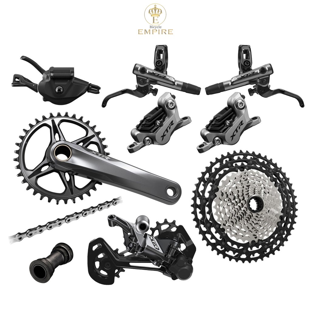 Groupset Shimano XTR  M9100 12 Speed Bicycle Empire