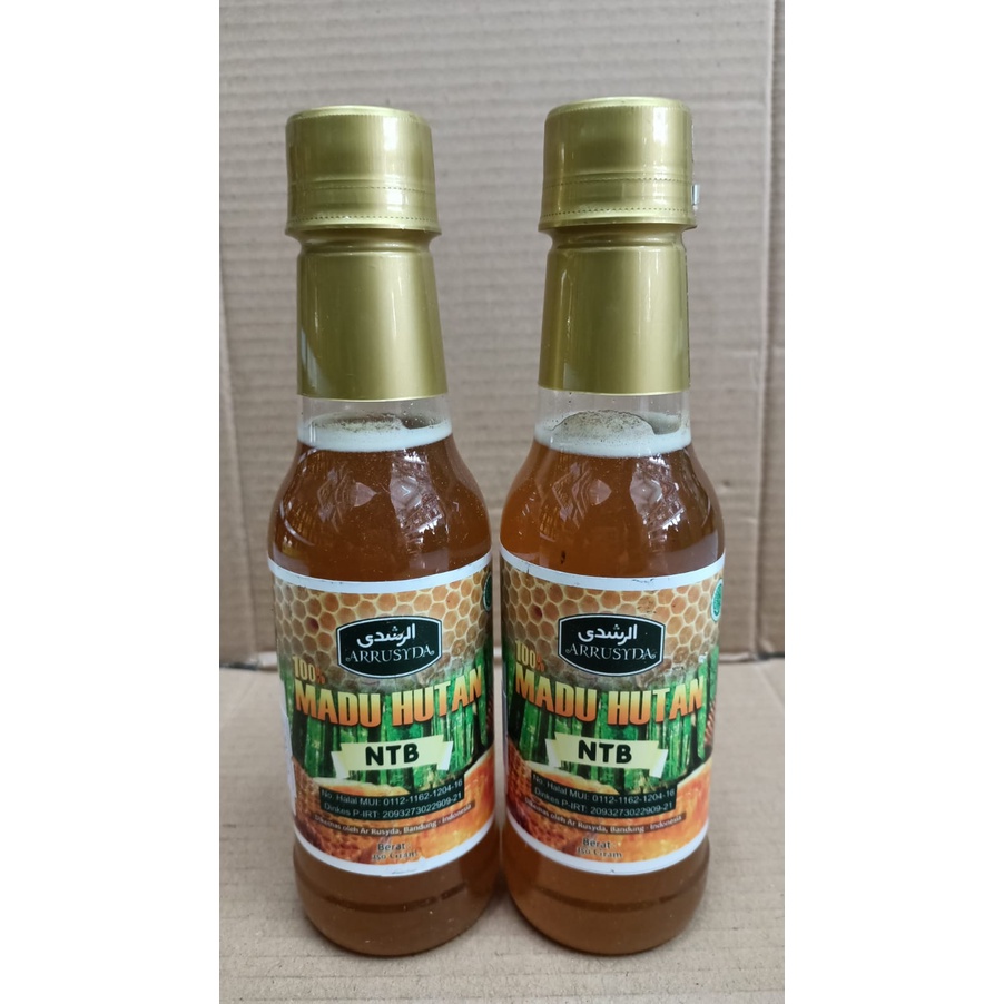 

Madu Hutan NTB ar-rusyda 350gr | Madu Hutan Asli 100%
