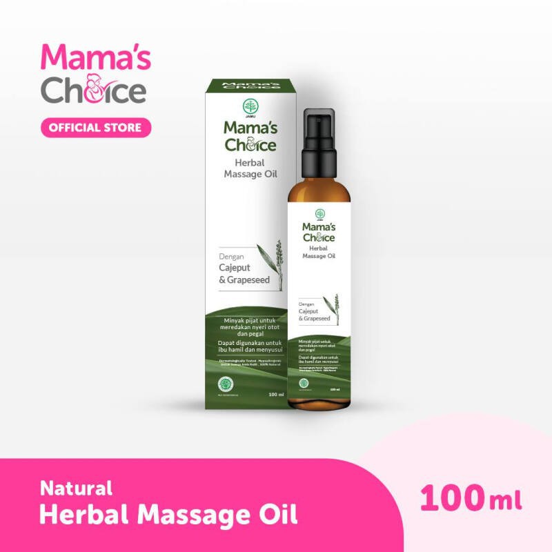 Mama's Choice Herbal Oil Cajuput Grapessed&amp;Lavender 100ml