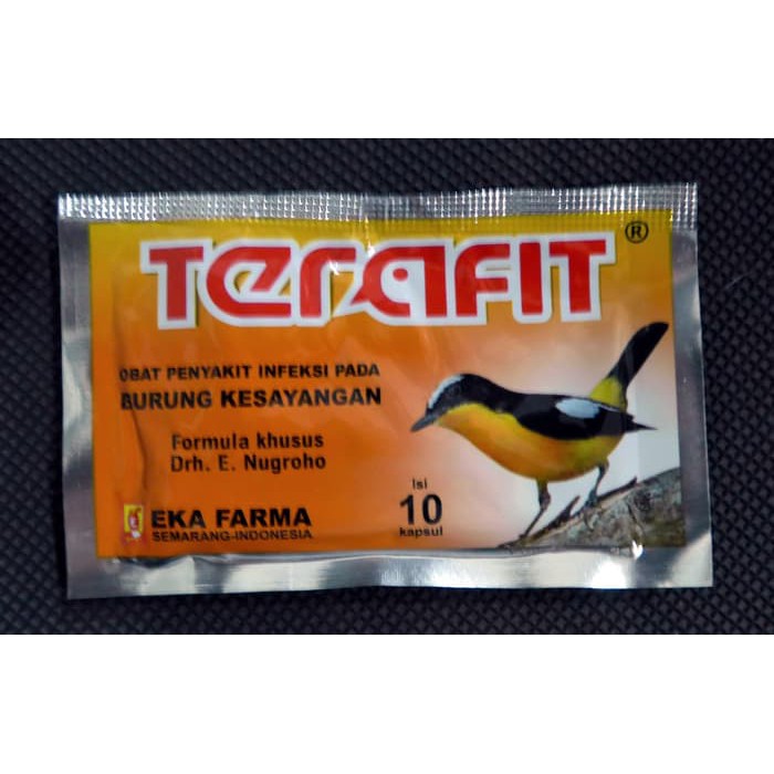 Obat Burung Eka Farma Terafit 10 kapsul