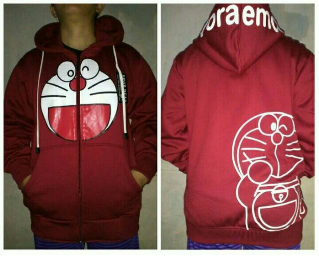 Jaket Sweater Doraemon