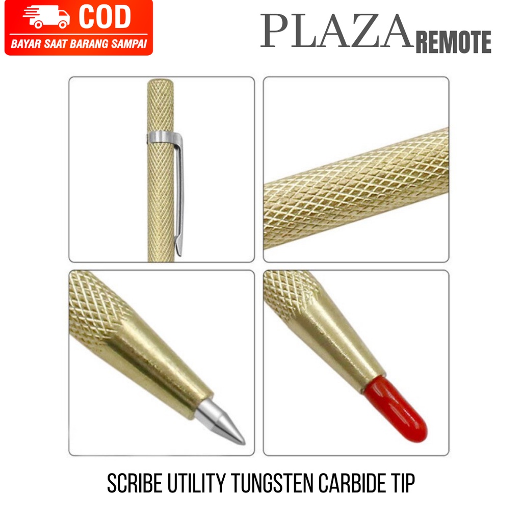 PEN SCRIBE PENANDA PENGUKUR DIAMOND LOGAM METAL KACA KERAMIK Marking TUNGSTEN