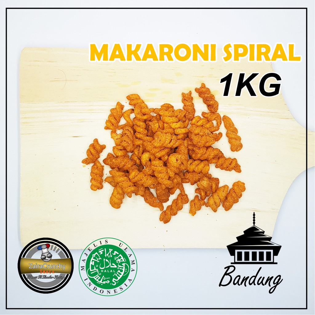 

Makaroni Spiral Kiloan / Spiral / Makaroni Uril / netto 1 kilo